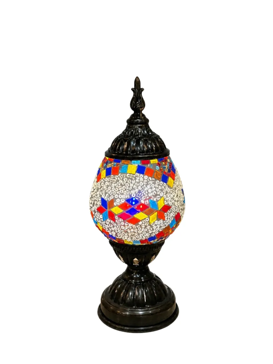 The Bazaar Multicolored Mosaic Table Lamp